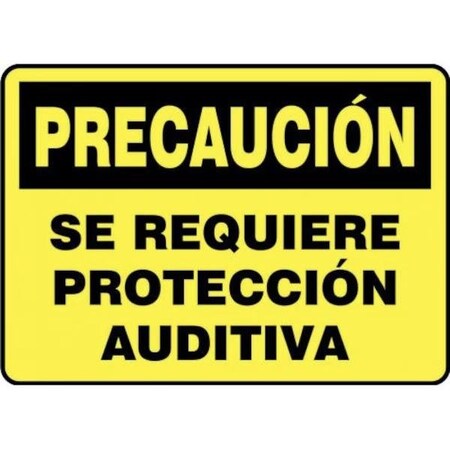 Accuform OSHA CAUTION SAFETY SIGN HEARING SHMPPE792XL SHMPPE792XL